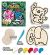 Animal clay coloring kit, Animal clay art set, koala, elephant  modeling craft for kids, animal  clay coloring activity, DIY animal craft kit, Kids animal sensory art, animal creative project, Non-toxic animal clay kit, Koala clay craft, Fun elephant activity for children.
