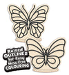 BButterfly clay coloring kit, Butterfly clay art set, Butterfly modeling clay craft, DIY Butterfly clay activity, Colorful butterfly craft kit, Nature themed clay art, Butterfly creative project for kids, Sensory clay coloring set, Kids butterfly craft kit, Butterfly gift for girls, Non-toxic clay craft.