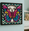 Butterfly wooden art craft kit, Butterfly craft kit for kids, Layered butterfly wood painting set, DIY Butterfly craft, Colourful butterfly décor, Nature themed wooden art, Kids butterfly project, Creative butterfly craft kit.