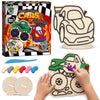 Cars clay coloring kit, Car themed clay art set, Car clay craft for kids, DIY car modeling kit, 3D car clay project, Sensory car clay kit, Creative car craft activity, Non-toxic clay craft set, Vehicle clay art kit, Kids car craft.