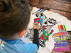kids, children, childrens, color in t-shirt, color your own t-shirt, coloring shirt, splat planet, cars, race car, racing car, sports car, car coloring, car t-shirt, kids activity, kids craft, arts and crafts for kids, screen free activity, rainy day activity, washable markers, toddler activity, race track, racing, fast cars, boys gift, birthday gift for kids, DIY t-shirt, wearable art, creative play
