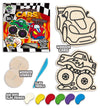 Cars clay coloring kit, Car themed clay art set, Car clay craft for kids, DIY car modeling kit, 3D car clay project, Sensory car clay kit, Creative car craft activity, Non-toxic clay craft set, Vehicle clay art kit, Kids car craft.