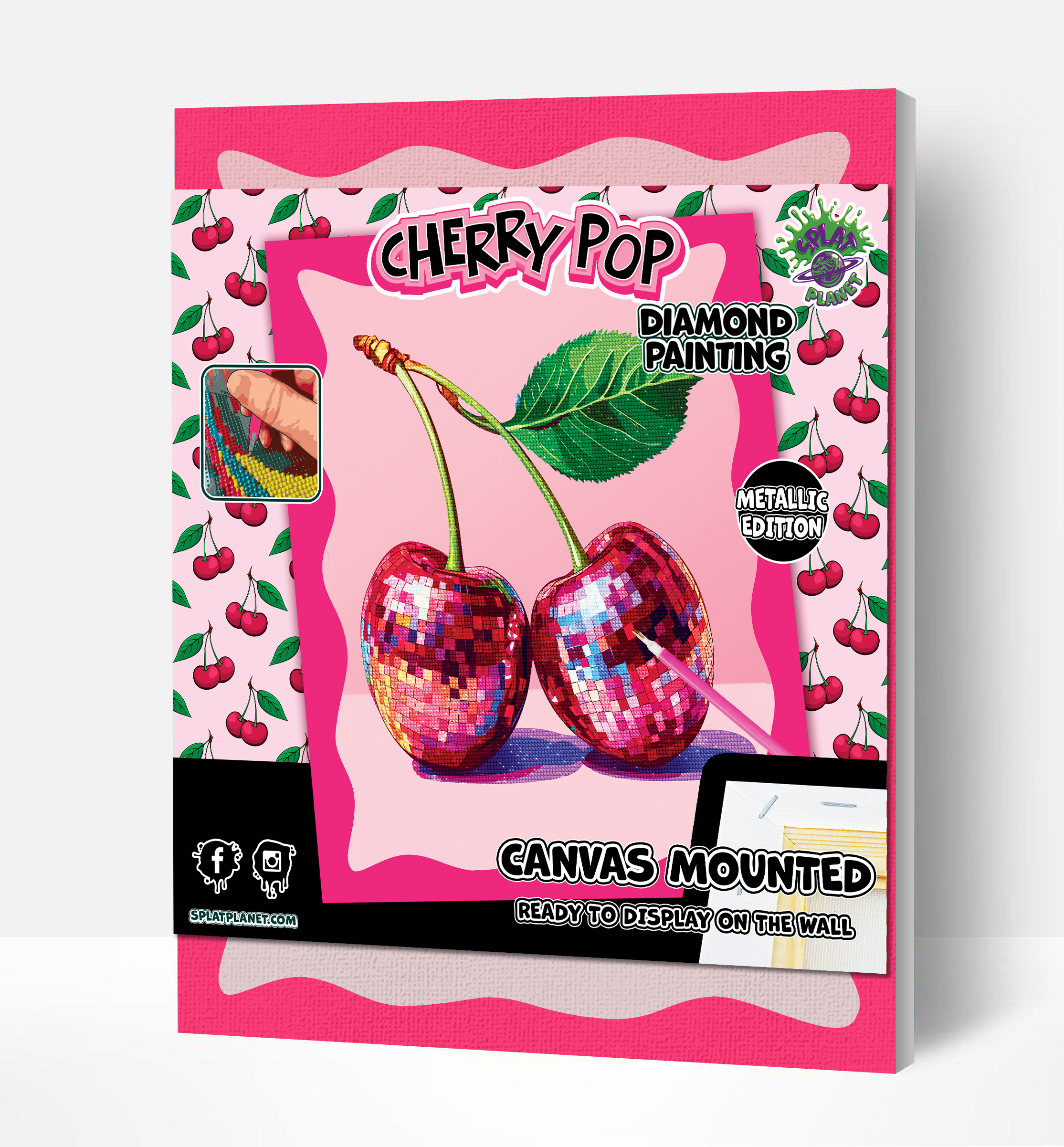 Cherry diamond painting, Cherry diamond art, Cherry diamond painting for kids, Cherry diamond painting kit, Cherry crystal art, Cherry crystal art kit, 5D diamond painting kit, 5D diamond art kit, Cherry gifts, Cherry gifts for girls, Cherry gifts for women, Framed diamond art kit, Framed diamond painting kit, Diamond painting for beginners, Framed crystal art kit, Cherry gift for cherry lovers, Cherry arts and crafts, Cherry wall art, Cherry art kit.