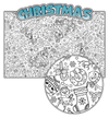 Christmas coloring tablecloth, Christmas coloring table cover, Kids Christmas coloring activity, Christmas coloring poster for children, Festive Christmas coloring tablecloth, Christmas themed craft activity, Holiday party coloring tablecloth, Giant coloring sheet for kids, Christmas arts and crafts activity, Creative Christmas coloring project, Eco friendly kids coloring activity, Christmas activity mat, Christmas craft gift for kids, Interactive coloring table cover, Holiday coloring activity, Winter them