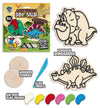 Dinosaur clay coloring kit, Dinosaur clay art set, Dino modeling craft for kids, Prehistoric clay coloring activity, DIY Dinosaur craft kit, Kids dinosaur sensory art, Dinosaur creative project, Non-toxic Dinosaur clay kit, T-Rex clay craft, Fun Dino activity for children.