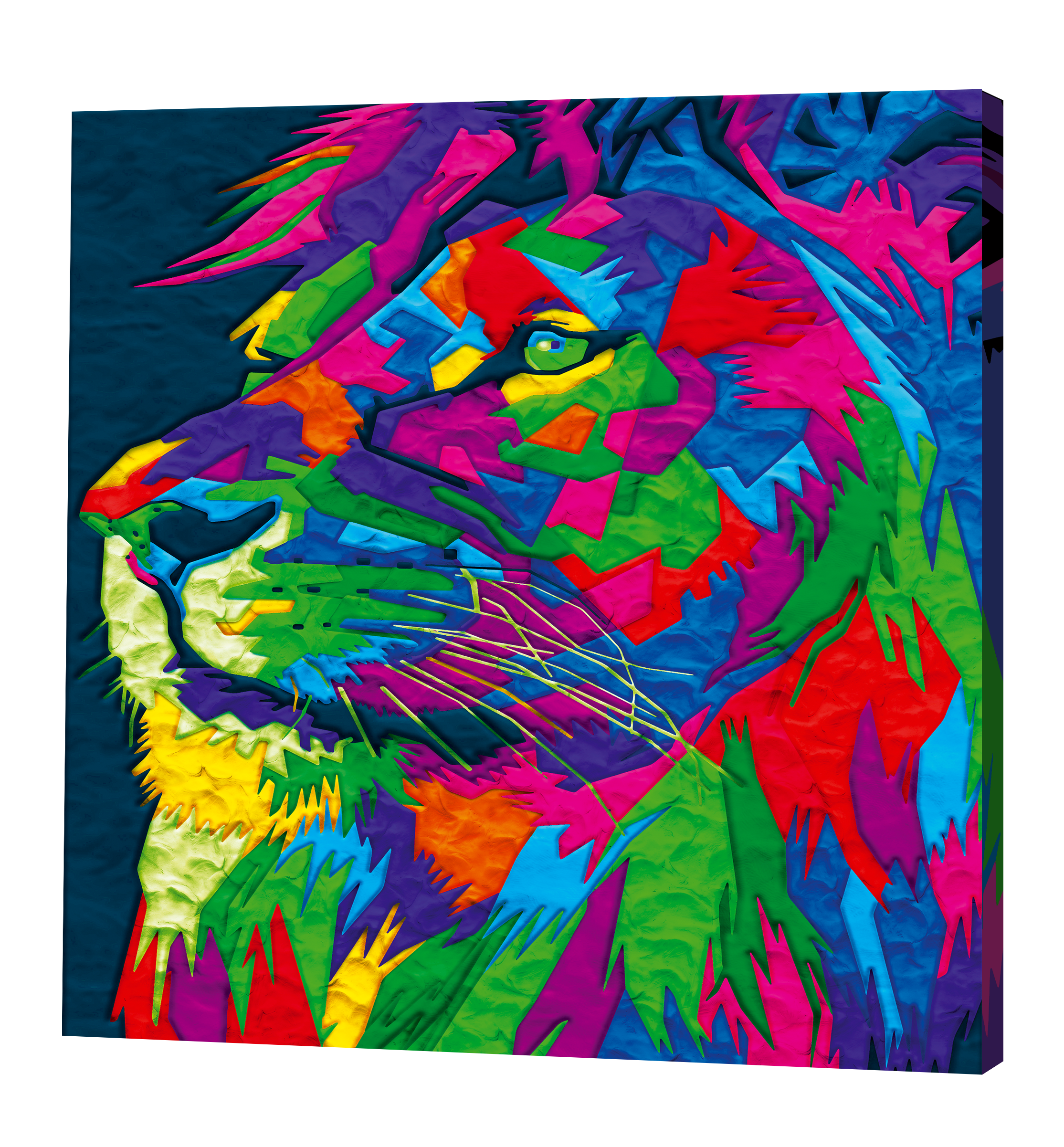 lion clay painting kit, lion craft kit, lion clay art, paint by numbers clay kit, clay painting kit for kids, lion art kit, lion artwork, lion gift, animal gift, sensory art activity, mess free craft, air dry clay kit, canvas art kit, creative activity for kids, kids craft kit, arts and crafts for kids, screen free activity, rainy day activity, animal craft activity, safari craft, clay art kit, DIY canvas art, lion canvas, birthday gift for kids