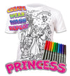 Princess  Color in T-Shirt