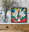 Spaceship wooden art craft kit, Rocket craft kit for kids, Space rocket wood painting set, DIY spaceship craft, Astronaut themed wooden art, Space décor project, Kids rocket activity kit, Creative space art craft.